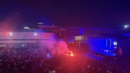Poznań świętuje! Feta kibiców Lecha