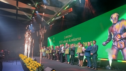 Sadownicy walczą z pogodą, dostali nagrodę. 