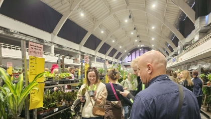 Tłumy na Festiwalu Roślin w Poznaniu. Mieszkańcy ruszyli po wiosenne zakupy
