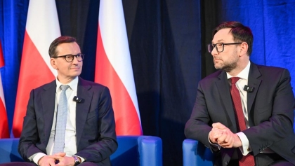 Morawiecki i Obajtek o długu i suwerenności. Spotkanie z politykami PiS w Kaliszu