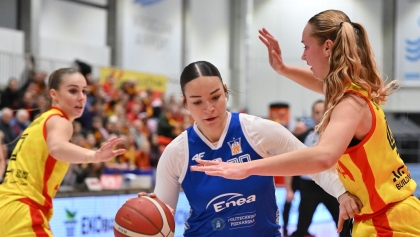 Koniec zwycięskiej serii poznańskich koszykarek