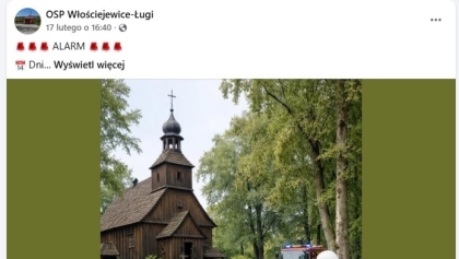 Akcja była prawdziwa, zdjęcie nie - dyskusja po poście OSP