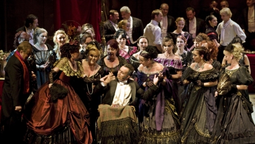 Iwona Hossa w Traviacie