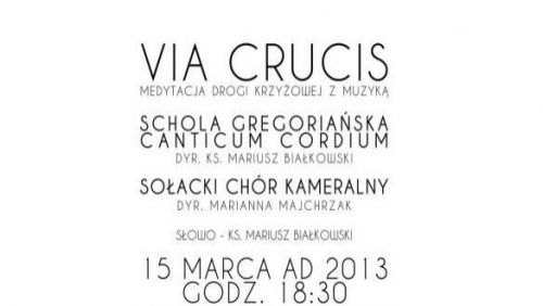Via crucis - medytacje z muzyką