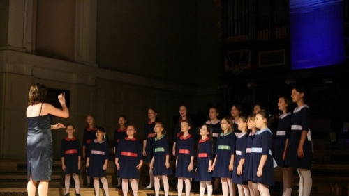 Przed Festiwalem Chórów Dziewczęcych