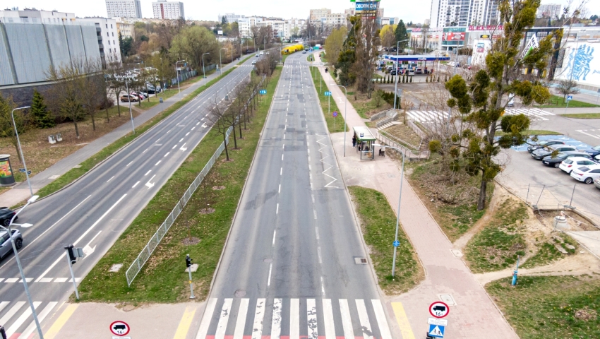 Rusza nowy remont w Poznaniu. Drogowcy wejdą na Serbską