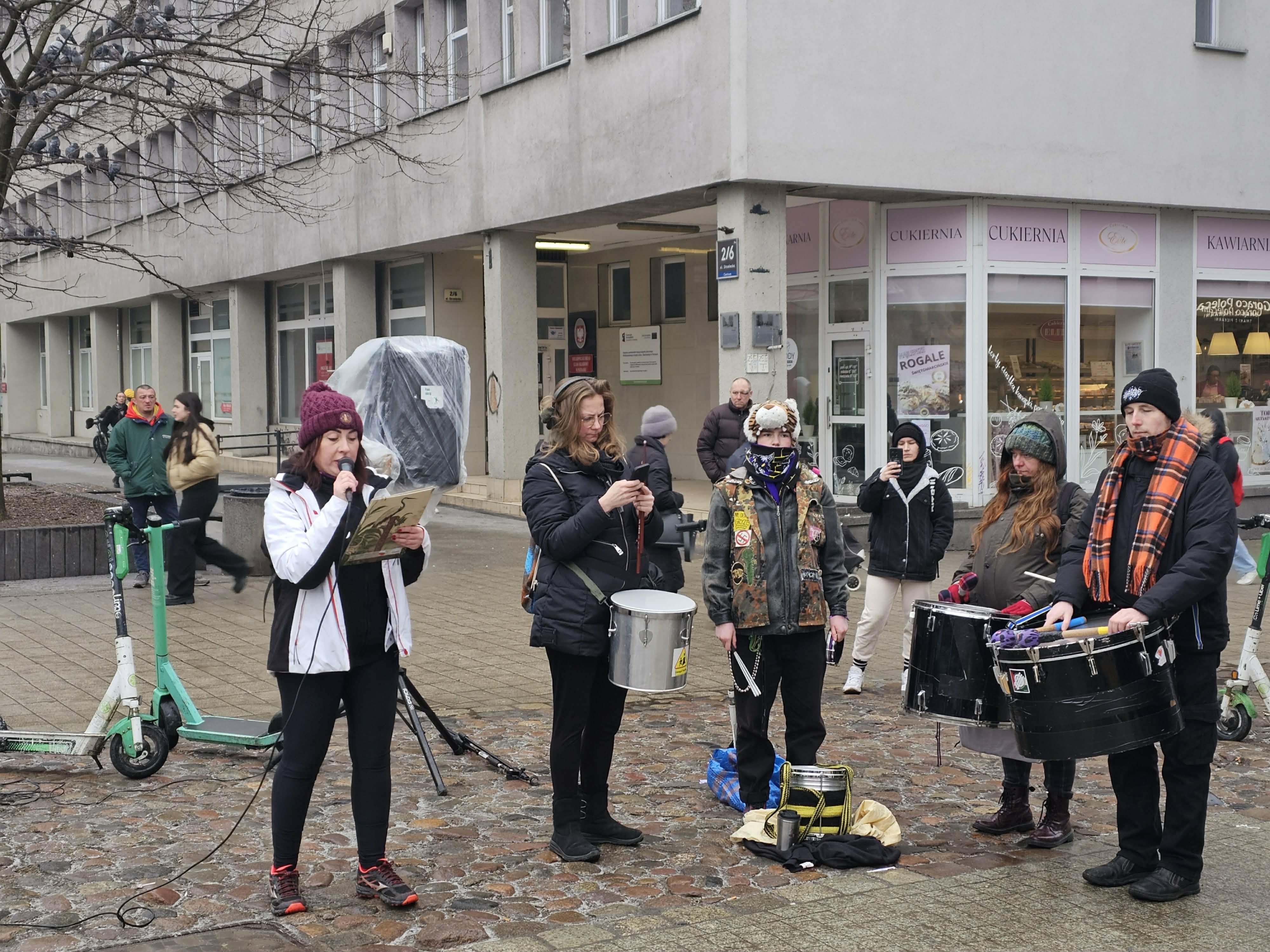 „To nie jest widok dla dziecka”. Demonstracja obrońców zwierząt