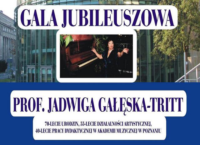 Jubileusz prof. Jadwigi Gałęskiej-Tritt