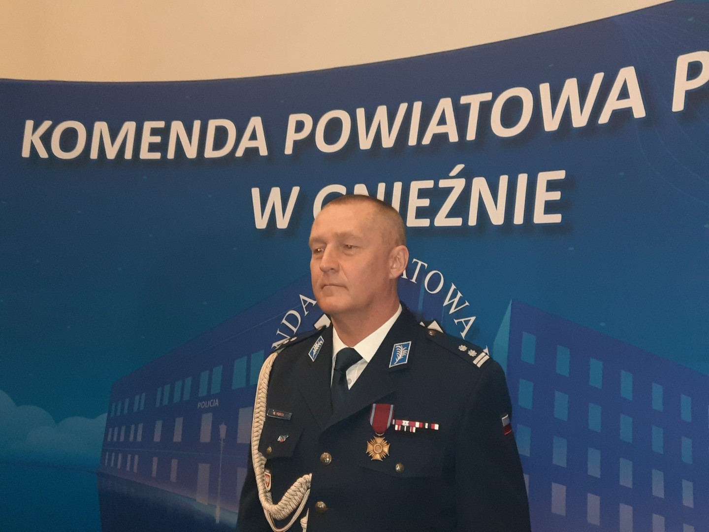 "Nie obchodzą mnie statystyki, tylko dobra praca policji" - mówi nowy komendant w Gnieźnie